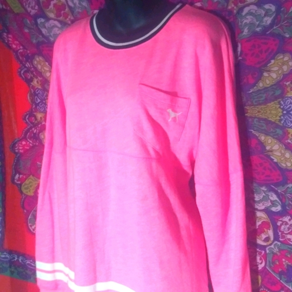 Pink crew campus pullover - Picture 6 of 8